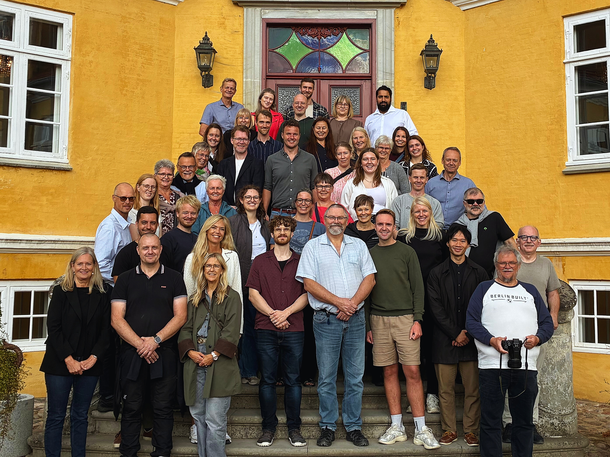 Fællesbillede af hele MedCom ifm. personaleseminar sep 2025 