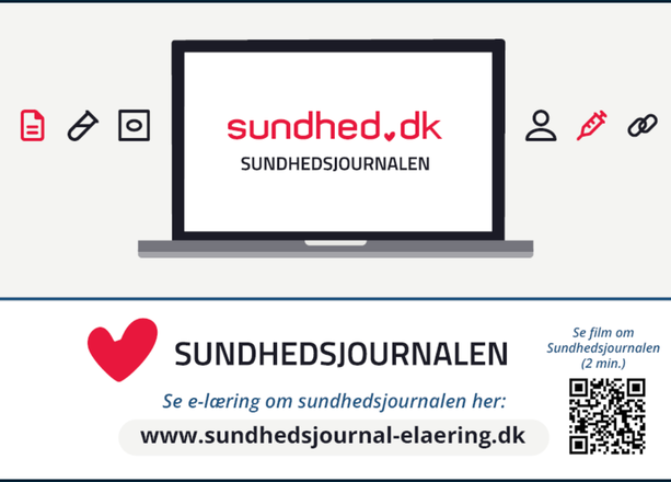 Forside fra postkort om E-læringsmaterialet