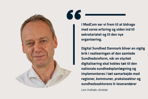 Billede af Lars Hulbæk og citatet 